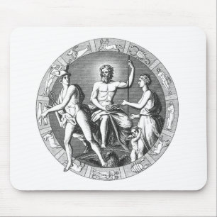Planetarischer Kalender Mousepad