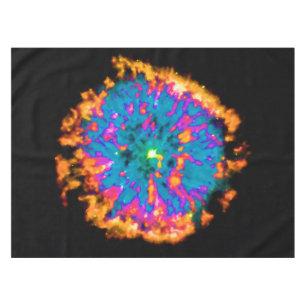 Planetarischer Nebel NGC 6751 Pop Art Psychedelisc Tischdecke
