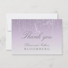 Planetarium Chuppah Wedding RSVP Card Dankeskarte