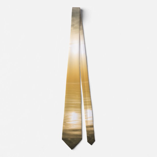 Planetarium Sunrise Neck Tie Krawatte (Vorderseite)