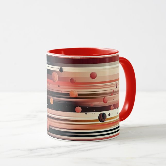 Planetary system. It uses modern design elements   Tasse (VorderseiteRechts)