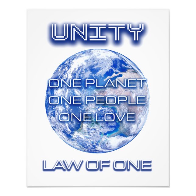 Planetary Unity poster (Vorne)