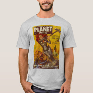 Planeten-Comic-Abdeckung T-Shirt