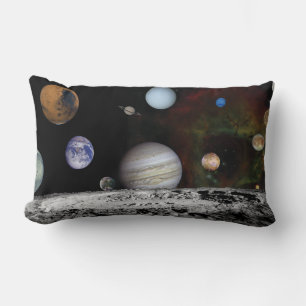 Planeten des Sonnensystems Lendenkissen