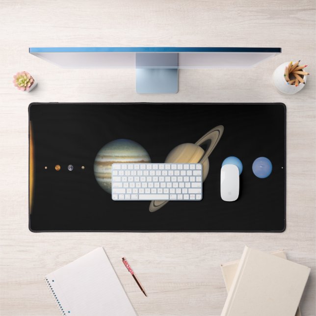 Planeten des Sonnensystems Schreibtischunterlage (Büro 1)