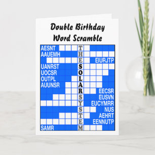 Planeten des Sonnensystems und Mondmetall Karte