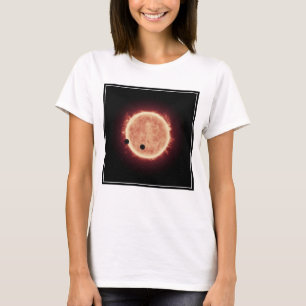 Planeten, die den roten Zwergstern in Trappist-1 ü T-Shirt