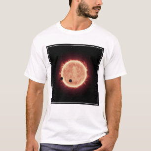 Planeten, die den roten Zwergstern in Trappist-1 ü T-Shirt