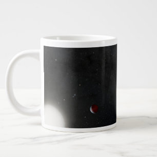 Planeten, die den sonnenähnlichen Star Epic 249731 Jumbo-Tasse