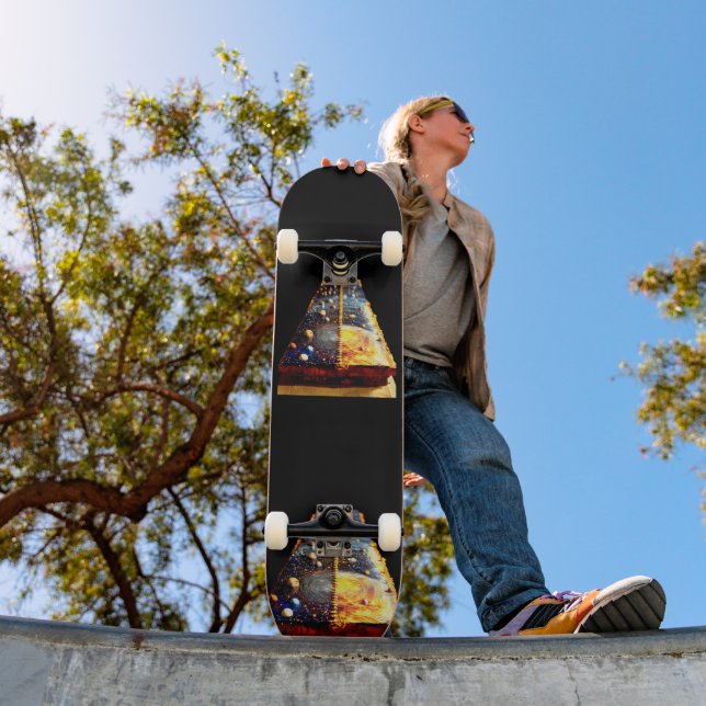 Planeten eingebettet skateboard (Außenbereich 1)