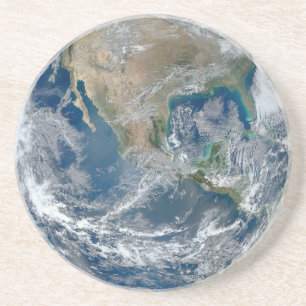 Planeten Erde Achterbahnen Getränkeuntersetzer