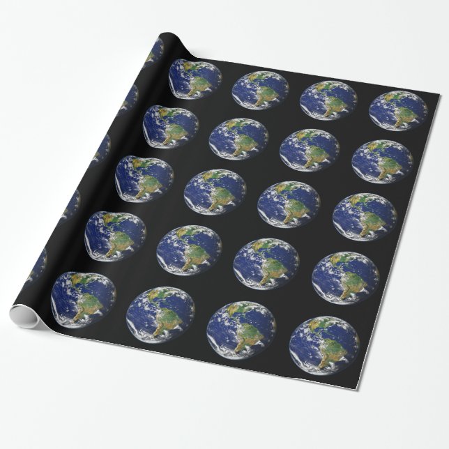 Planeten-Erde | Geschenkpapier (Ungerollt)