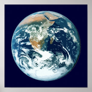 Planeten-Erde Poster
