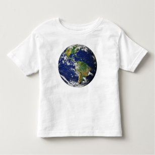 PLANETEN-ERDE von den RAUM Kleinkind-Mädchen' T - Kleinkind T-shirt