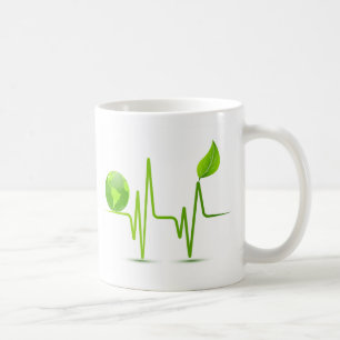 PLANETEN-ERDherz-MONITOR Kaffeetasse