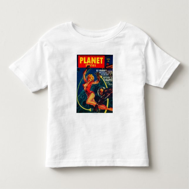 Planeten-Geschichten-Titelseite2 Kleinkind T-shirt (Vorderseite)