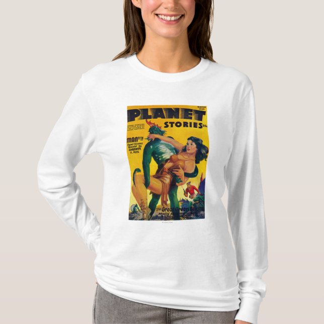 Planeten-Geschichten-Titelseite4 T-Shirt (Vorderseite)