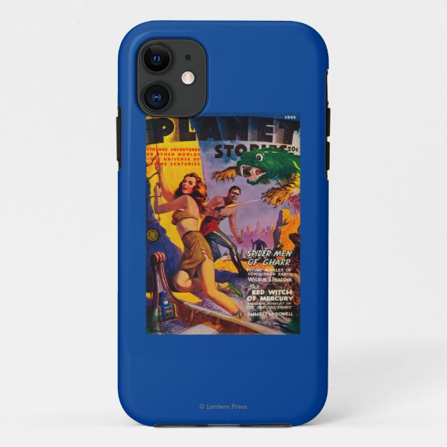 Planeten-Geschichten-Titelseite5 Case-Mate iPhone Hülle (Rückseite)