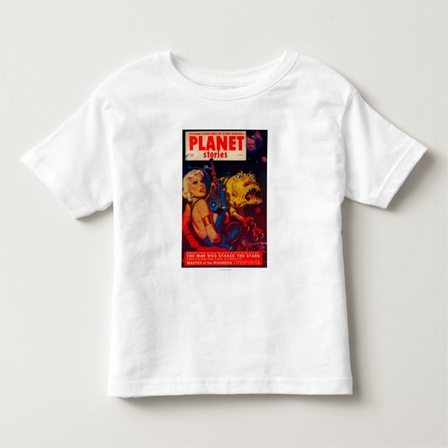 Planeten-Geschichten-Titelseite Kleinkind T-shirt (Vorderseite)