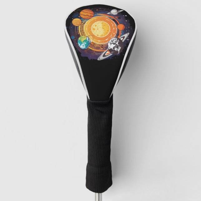 Planeten Golf Headcover (Vorderseite)