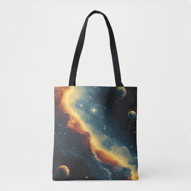 Planeten im Galaxienuniversum (Vorderseite)