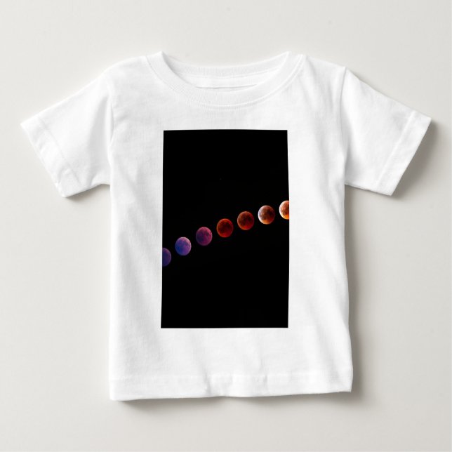 Planeten im Sonnensystem wie das Leben Baby T-shirt (Vorderseite)