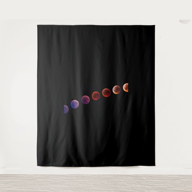 Planeten im Sonnensystem wie das Leben Wandteppich (Vorderseite)