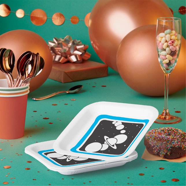 Planeten im Weltraum Pappteller (Von Creator hochgeladen)