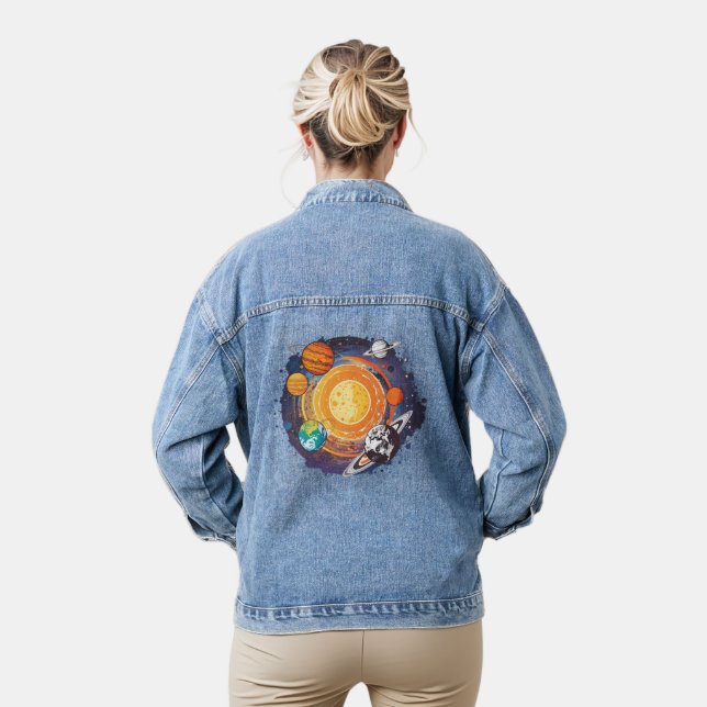 Planeten Jeansjacke (Modell)