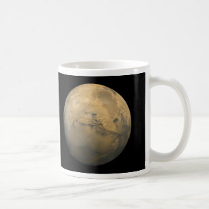 Planeten-Mars im Solarsystem die NASA Kaffeetasse