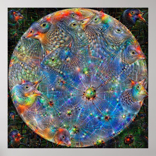 Planeten-Mercurytiefes Traumplakat Poster