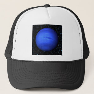 PLANETEN-NEPTUN-Stern-Hintergrund (Sonnensystem) Truckerkappe