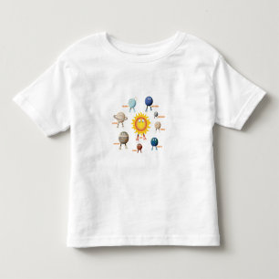 Planeten und das Sonnensystem Kleinkind T-shirt