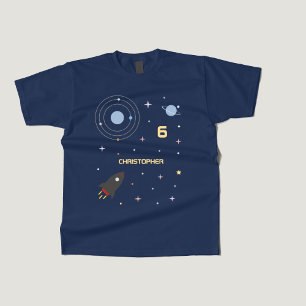 Planeten und Raketen, Weltraumkid-T - Shirt