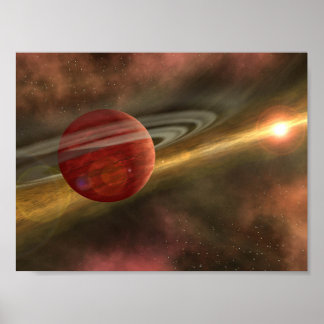 Planeten und Zwergplaneten Poster