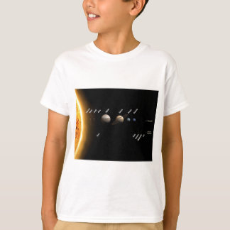 Planeten und Zwergplaneten Weltraum der NASA T-Shirt