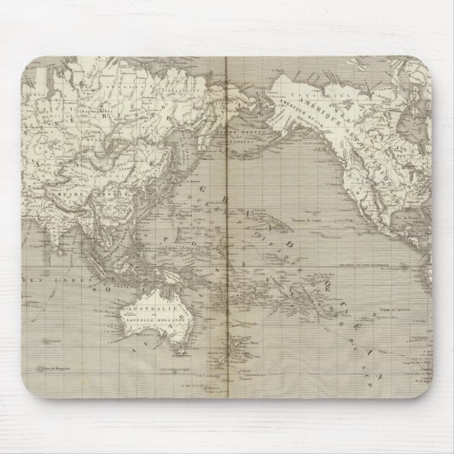 Planetendiagramm Mousepad (Vorne)