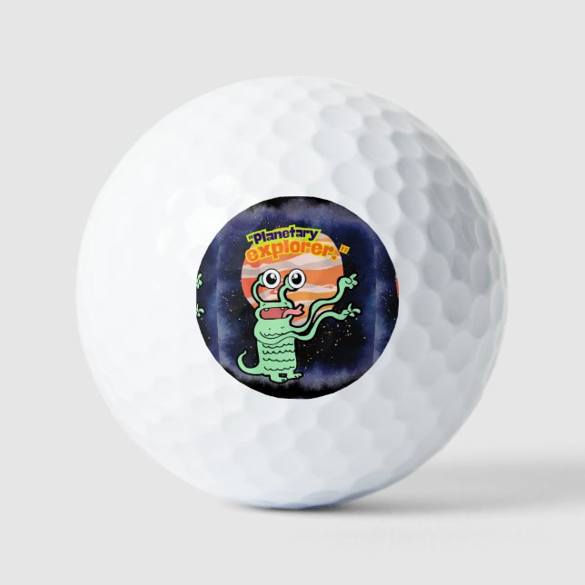 PLANETENFORSCHER GOLFBALL (Vorderseite)