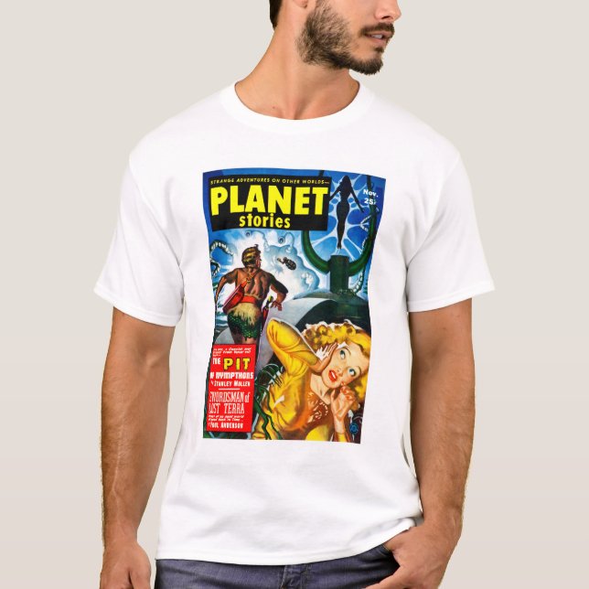 Planetengeschichten (Nov. 1951) T-Shirt (Vorderseite)