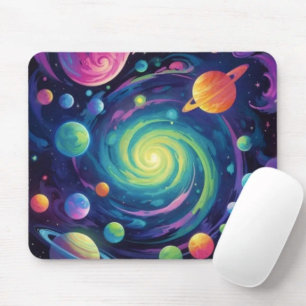 Planetenrotation mousepad