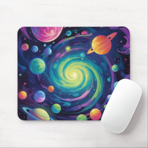 Planetenspin Mousepad