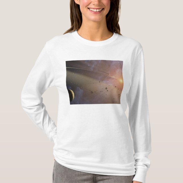 Planetensystem Epsilon Eridani T-Shirt (Vorderseite)