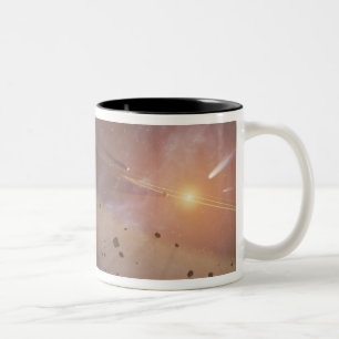 Planetensystem Epsilon Eridani Zweifarbige Tasse