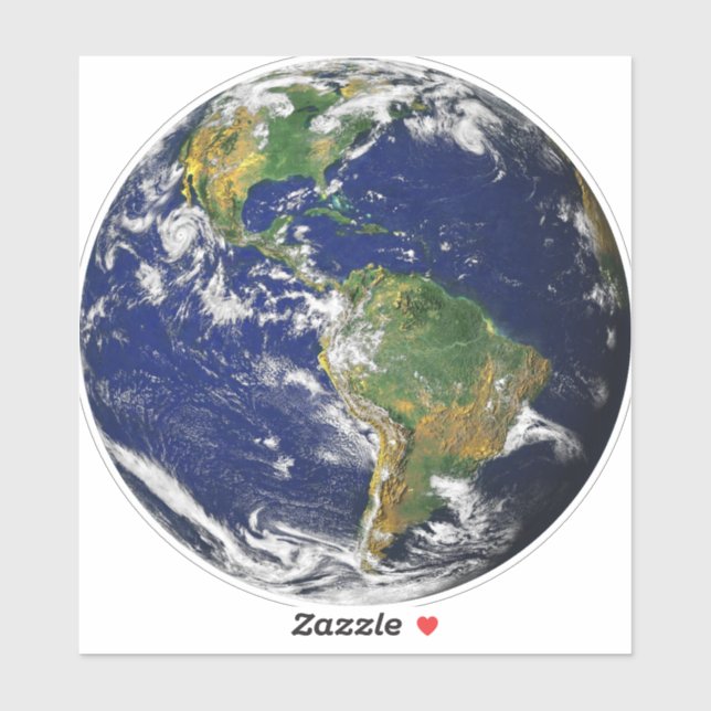 PLANETERDE VON 6"². Aufkleber für Laptop (Blatt)