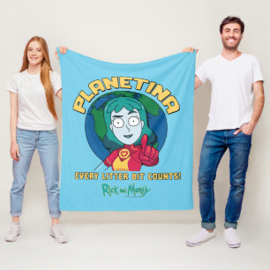 Planetina - Jede Litze zählt Fleecedecke