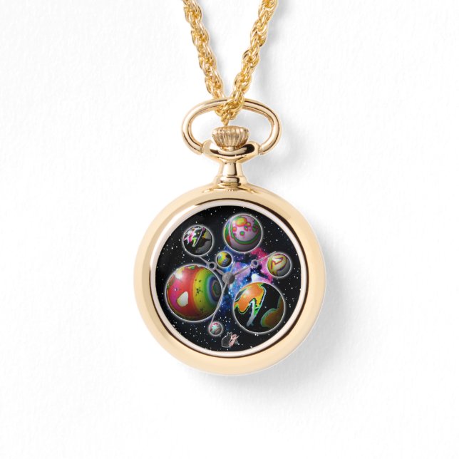 Planetoide Armbanduhr (Vorderseite)