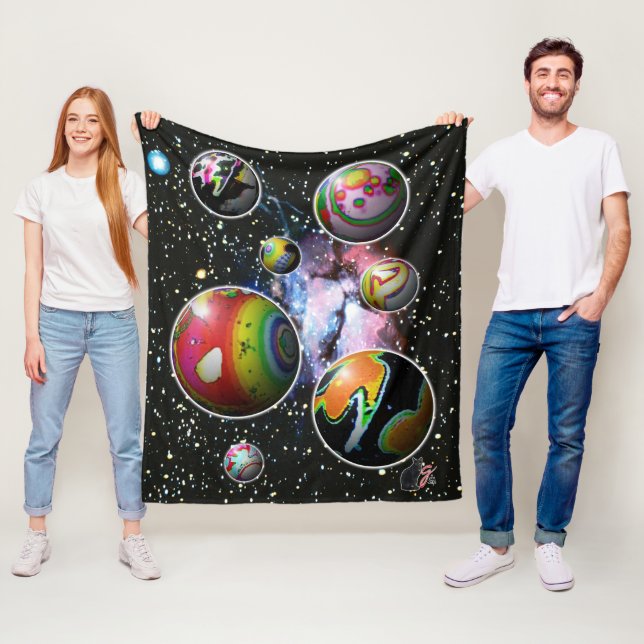 Planetoide Fleecedecke (Beispiel)