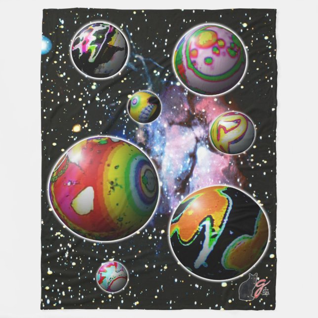 Planetoiden Fleecedecke (Vorderseite)