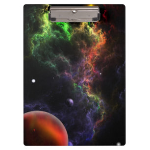 Planetoiden - Nebula-Cluster-Zwischenablage Klemmbrett