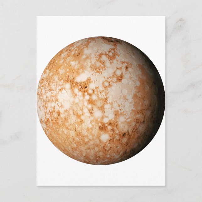 PLANETPLUTO (Sonnensystem) ~ Postkarte (Vorderseite)